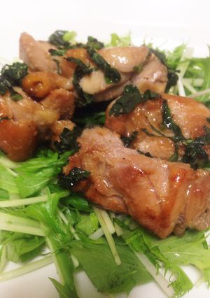 鶏のしそ照り焼き-レシピのメイン写真