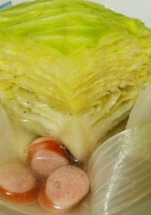 丸ごとキャベツのスープ-レシピのメイン写真