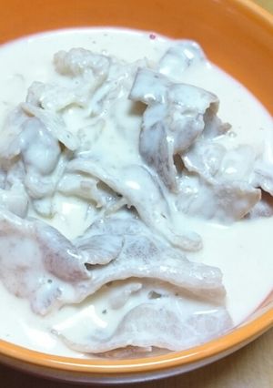 豚肉のわさびクリーム-レシピのメイン写真