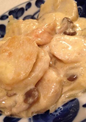 秋鮭と里芋の味噌チーズ焼き-レシピのメイン写真