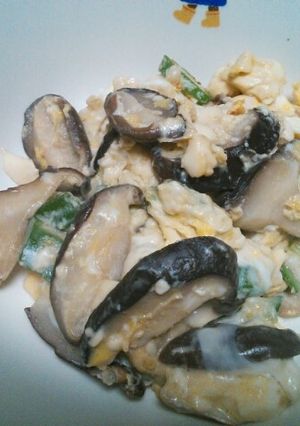 豆腐とおくらと椎茸の卵とじ-レシピのメイン写真