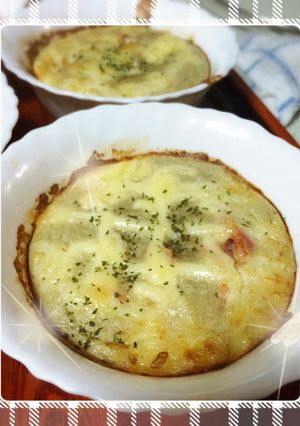 もちもちポテトグラタン！簡単ノンオイル-レシピのメイン写真
