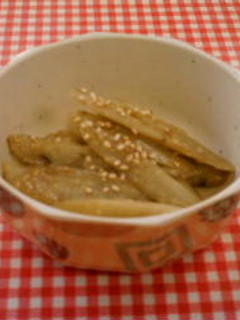 味噌味のごぼうのきんぴら-レシピのメイン写真