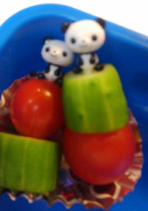 お弁当☆運動会に♥ミニトマト&きゅうり-レシピのメイン写真