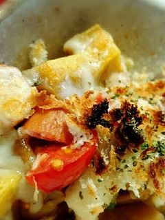 焼き芋とトマトのグラタン風-レシピのメイン写真