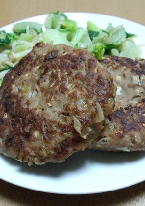 マコモバーグ-レシピのメイン写真