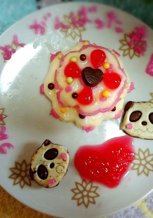 さくさくぱんだのちっちゃな二段ケーキ！！-レシピのメイン写真