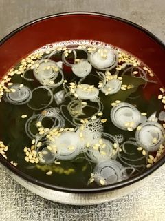 焼肉店のわかめスープ-レシピのメイン写真
