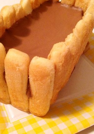 シャルロット〜チョコ＆梨〜-レシピのメイン写真
