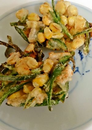 余ってませんか？削りかまぼこdeかき揚げ-レシピのメイン写真