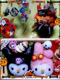 ハロウィン☆マイメロ&クロミ♡キャラ弁-レシピのメイン写真