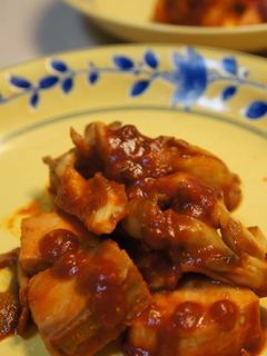 秋鮭とまいたけのトマトソース煮-レシピのメイン写真