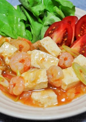 エビと豆腐のチリソース-レシピのメイン写真