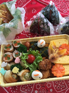 秋の行楽弁当-レシピのメイン写真