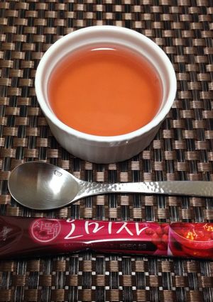 超簡単♡五味子（オミジャ）茶ゼリー-レシピのメイン写真