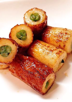 簡単♪お弁当に◎インゲンと竹輪バター醤油-レシピのメイン写真