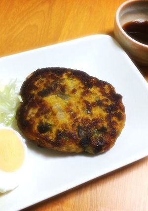 ゴロゴロ野菜のハンバーグ♫-レシピのメイン写真