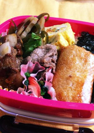 毎日弁当（；‾ェ‾）-レシピのメイン写真