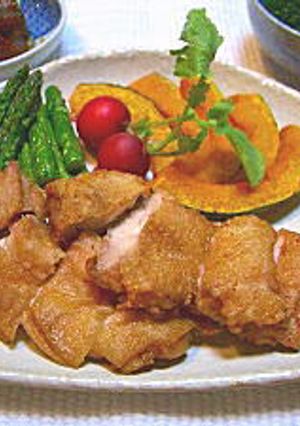 揚げ鶏と野菜の味噌マヨネーズ-レシピのメイン写真