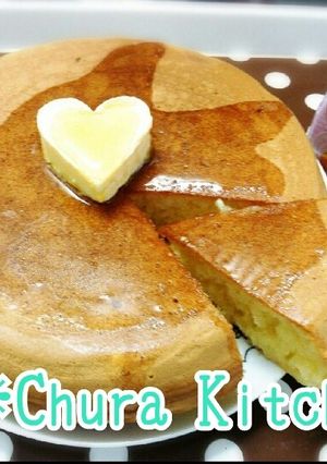 【改良版】簡単♡極厚ホットケーキ-レシピのメイン写真