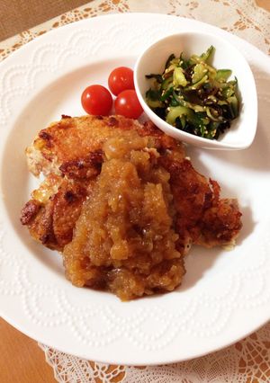 オニオンソースで美味しい♡チキンソテー-レシピのメイン写真