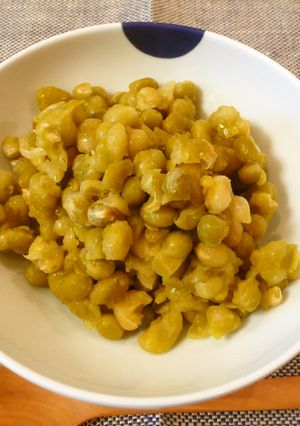 柔らかい！青えんどう煮豆❀-レシピのメイン写真