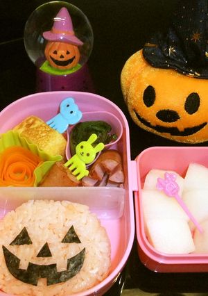 保育園児のお弁当⑤ハロウィン-レシピのメイン写真