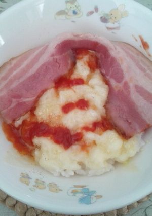 超簡単!レンジでチーズ丼!?(笑)-レシピのメイン写真