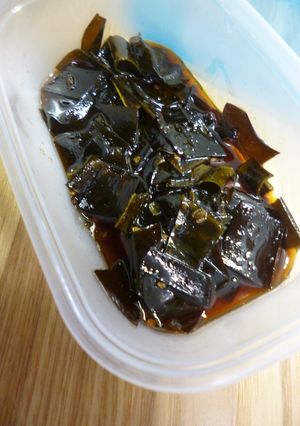 エコクッキング・昆布の山椒風味の佃煮-レシピのメイン写真