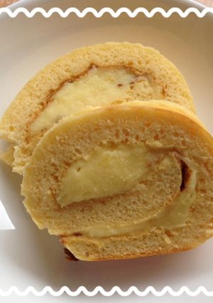HMでロールケーキ生地-レシピのメイン写真