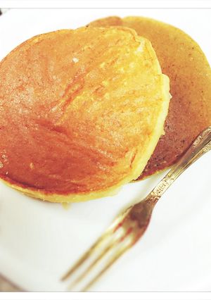 5分で究極ヘルシー＆おいしい♡パンケーキ-レシピのメイン写真