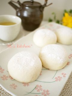 白玉粉でもっちり♡大福みたいなあんぱん-レシピのメイン写真