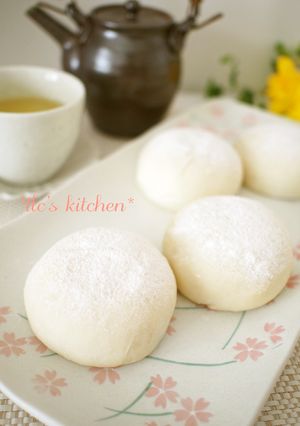 白玉粉でもっちり♡大福みたいなあんぱん-レシピのメイン写真