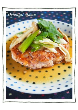 エコが美味!烏賊げそイソフラバーグ-レシピのメイン写真