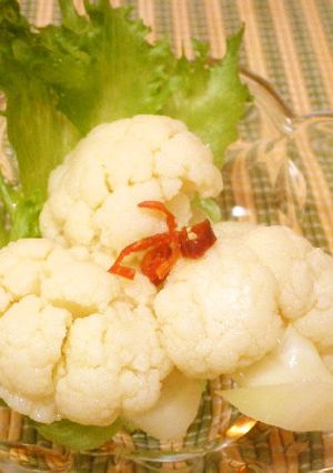 カリフラワーのピクルス-レシピのメイン写真