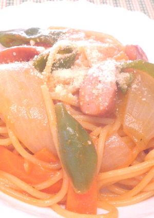 モッチリ!うちのナポリタン-レシピのメイン写真