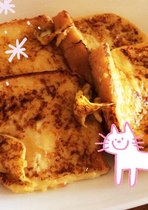 ふわとろフレンチトースト-レシピのメイン写真