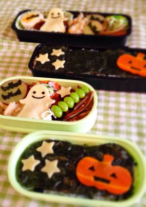 ハロウィン弁当の飾り-レシピのメイン写真
