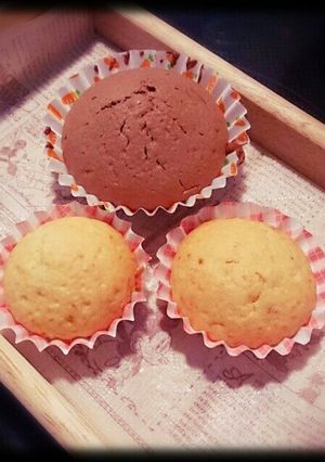 簡単☆HMでカップケーキ-レシピのメイン写真