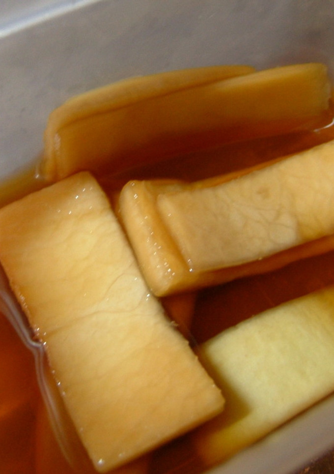 皮まで美味！大根の皮のしょうゆ漬け-レシピのメイン写真