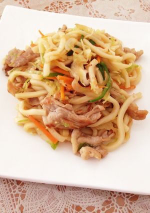 お野菜たっぷり♡我が家の焼きうどん-レシピのメイン写真