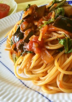 残り野菜で簡単トマトパスタ-レシピのメイン写真