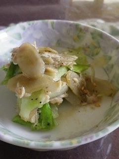 レタスとゴボウのツナ缶和え-レシピのメイン写真