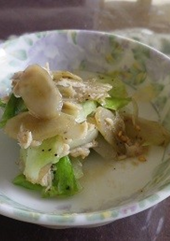 レタスとゴボウのツナ缶和え-レシピのメイン写真
