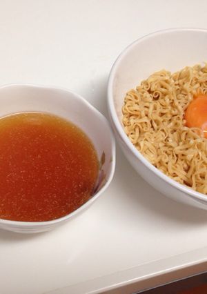 冷たいつけ麺 チキンラーメンアレンジ-レシピのメイン写真