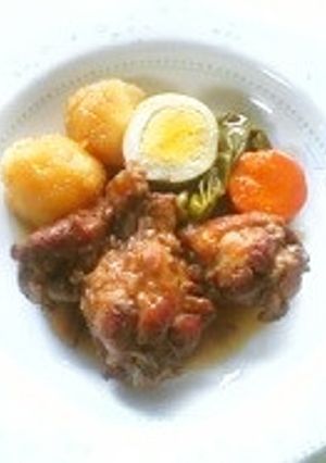 圧力鍋で手羽元の梅酒煮♪-レシピのメイン写真