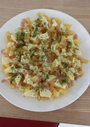じゃがいもとﾍﾞｰｺﾝのﾁｰｽﾞ焼き♡-レシピのメイン写真