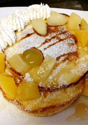 再現！お店のパンケーキ-レシピのメイン写真