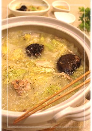 ほっこり♪我が家の白菜鍋＊ピェンロー＊-レシピのメイン写真