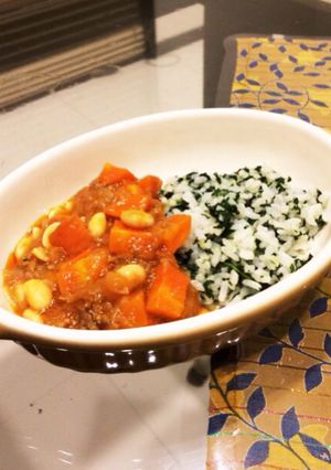 離乳食後期＆大人ご飯『大豆カレー』-レシピのメイン写真